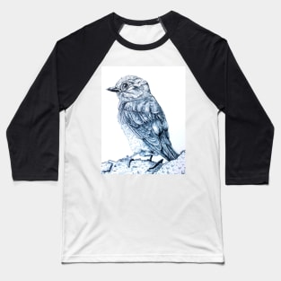 Tranquil Bird Baseball T-Shirt